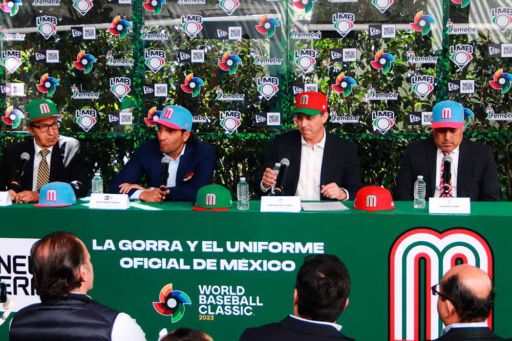 Liga Mexicana de Béisbol en rueda de prensa Novibet