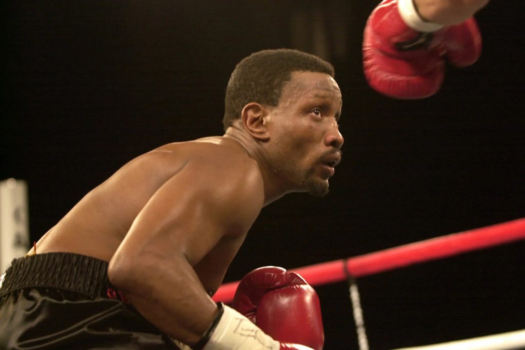 Pernell Whitaker preparandose para un golpe