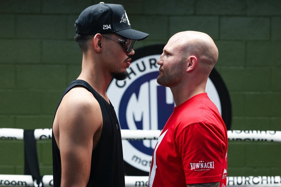 Diego Pacheco vs Maciej Sulecki en el careo