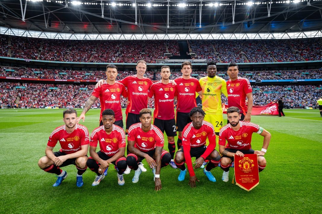 alineacion del manchester united