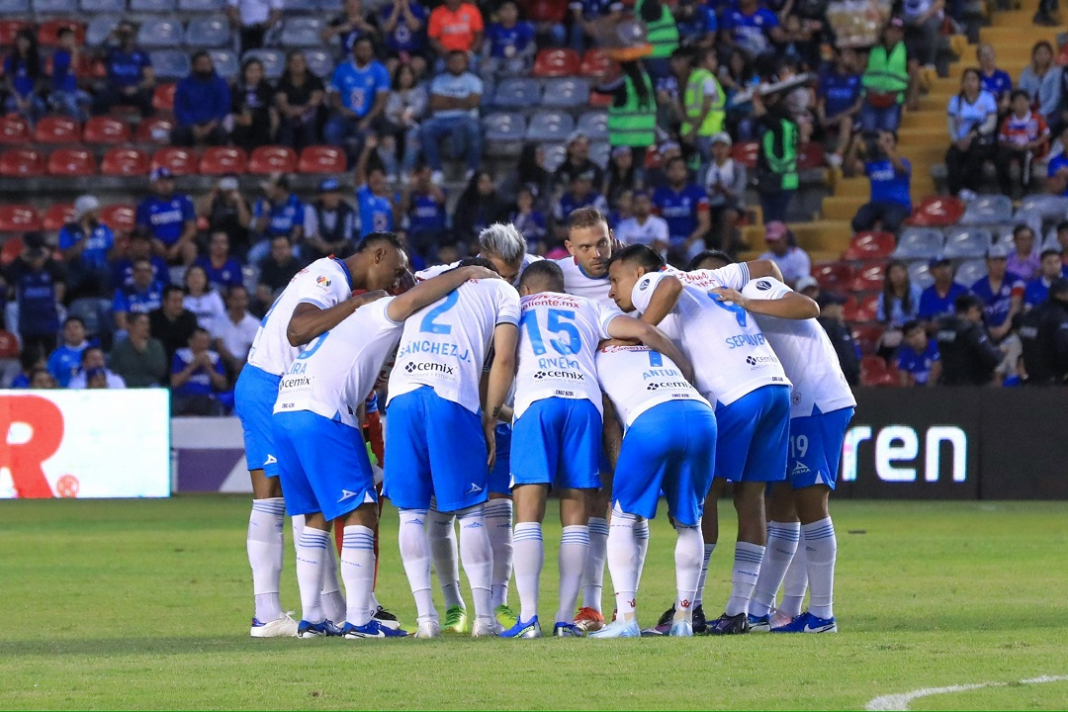 jugadores de cruz azul