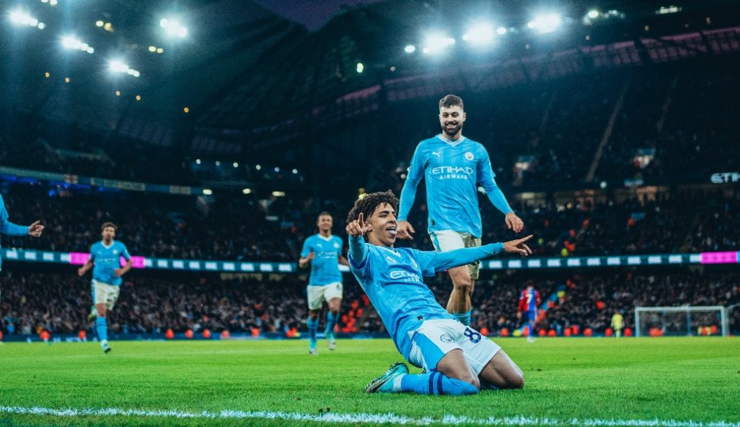 manchester city celebrando