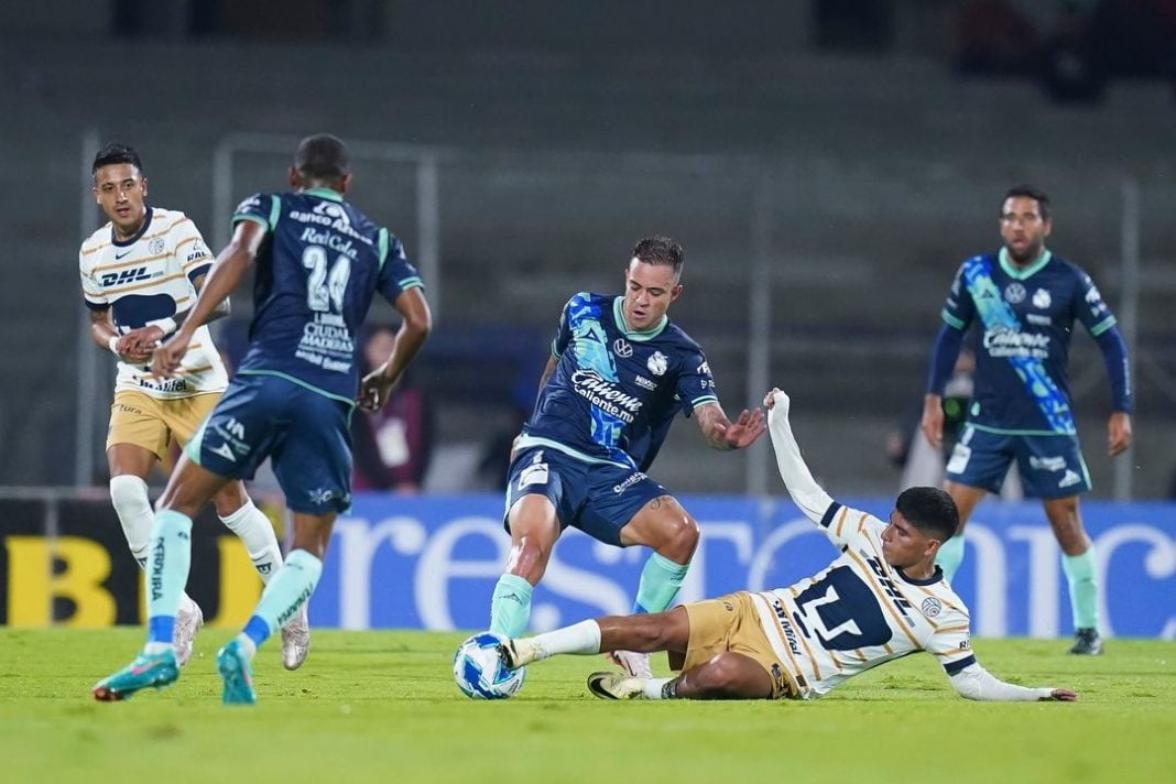 pumas unam contra puebla